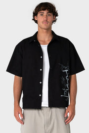 Rusty - Crisis Short Sleeve Shirt | Black