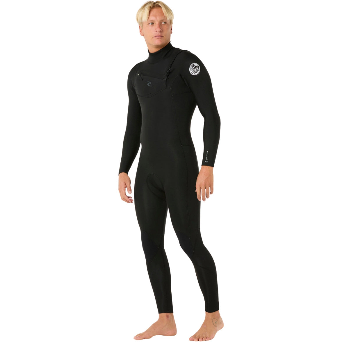 Rip Curl Dawn Patrol 2026 Pro Chest Zip 3/2 | Black