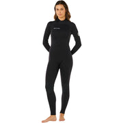 Rip Curl - Womens Trad Back Zip 3/2mm | Black