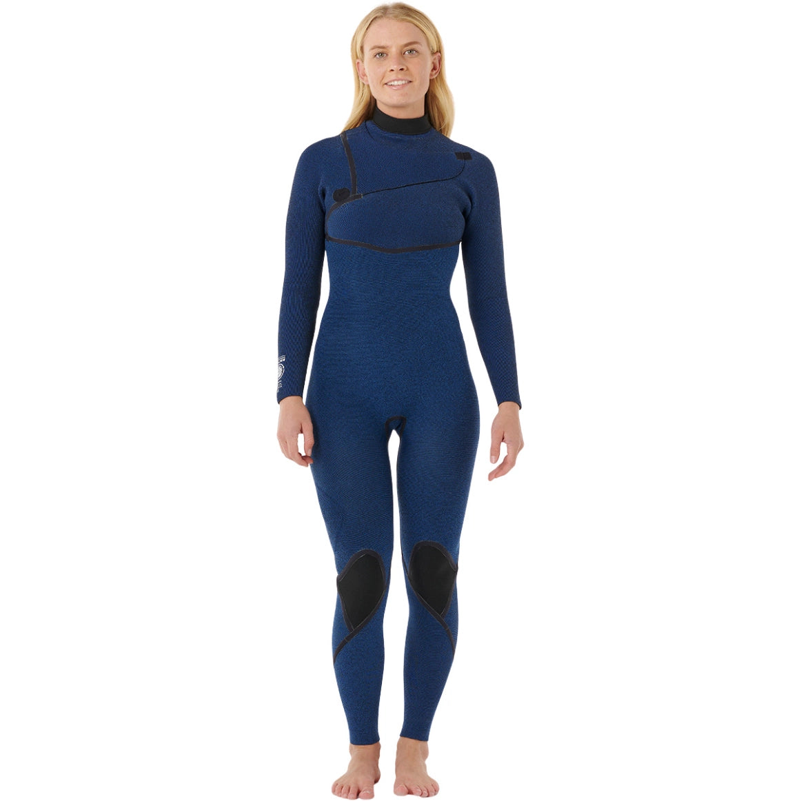 Rip Curl - Women’s E-Bomb 3/2 Chest Zip Wetsuit | Charcoal