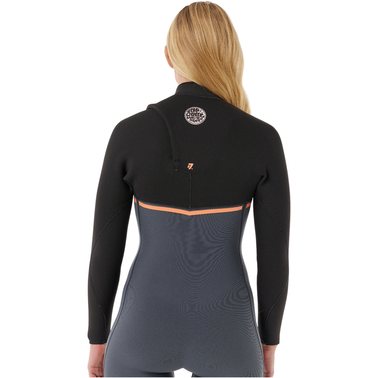 Rip Curl - Women’s E-Bomb 3/2 Chest Zip Wetsuit | Charcoal