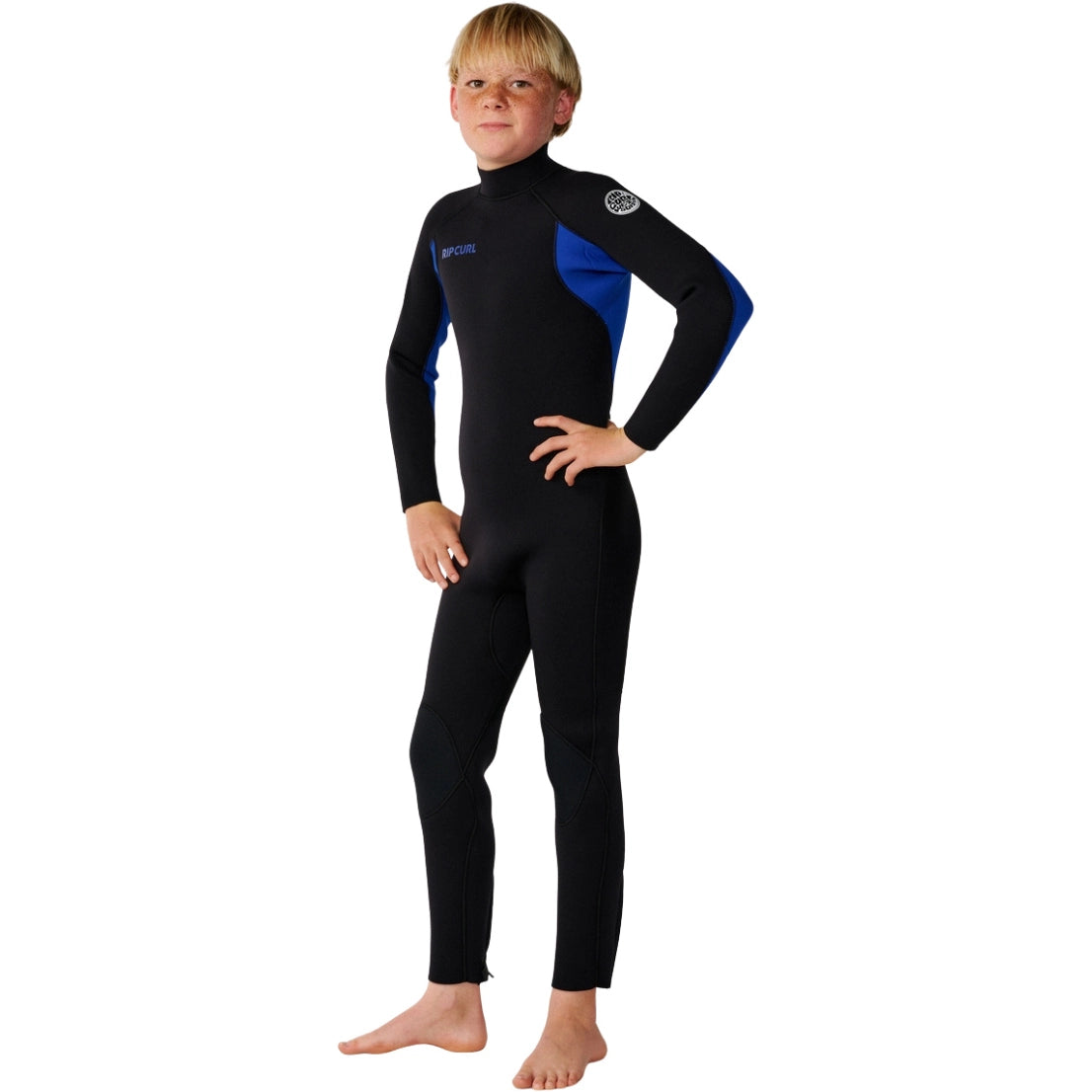 Rip Curl - Kids Trad 3/2 Back Zip Wetsuit | Blue