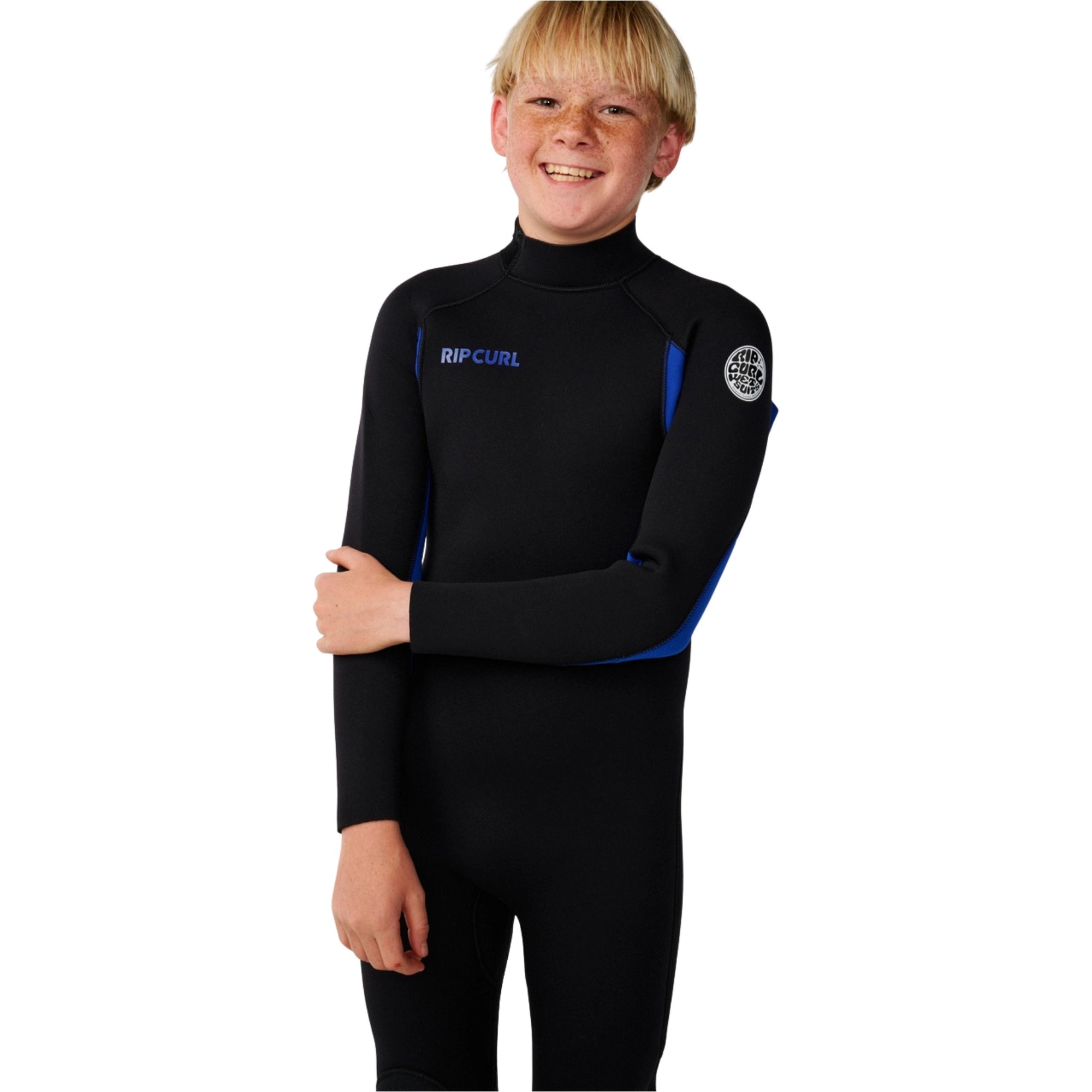 Rip Curl - Kids Trad 3/2 Back Zip Wetsuit | Blue