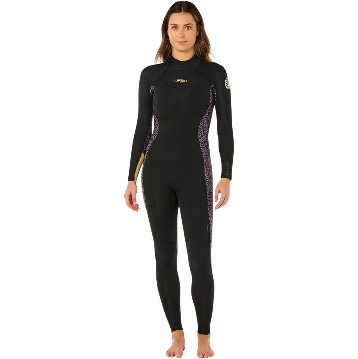 Rip Curl - Womens Dawn Patrol 4/3 Back Zip Wetsuit | Natural