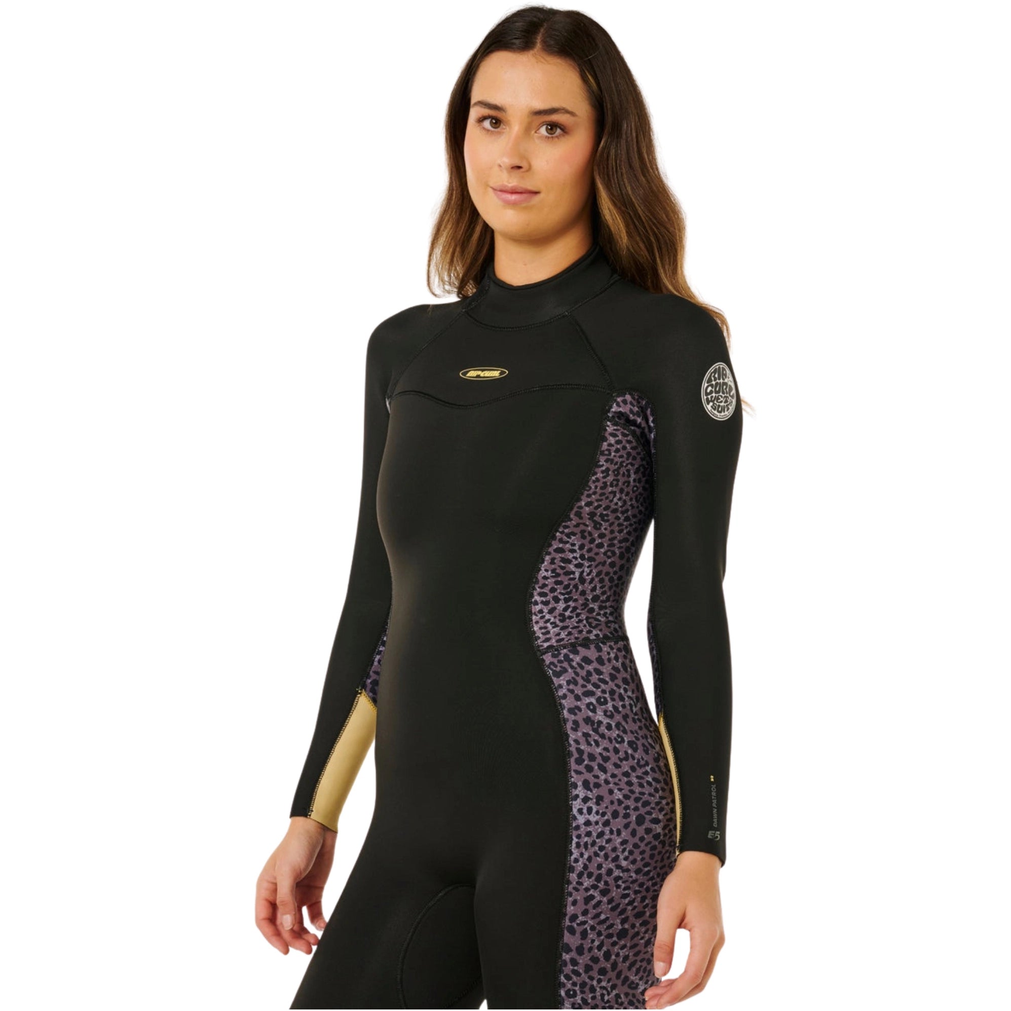 Rip Curl - Womens Dawn Patrol 4/3 Back Zip Wetsuit | Natural