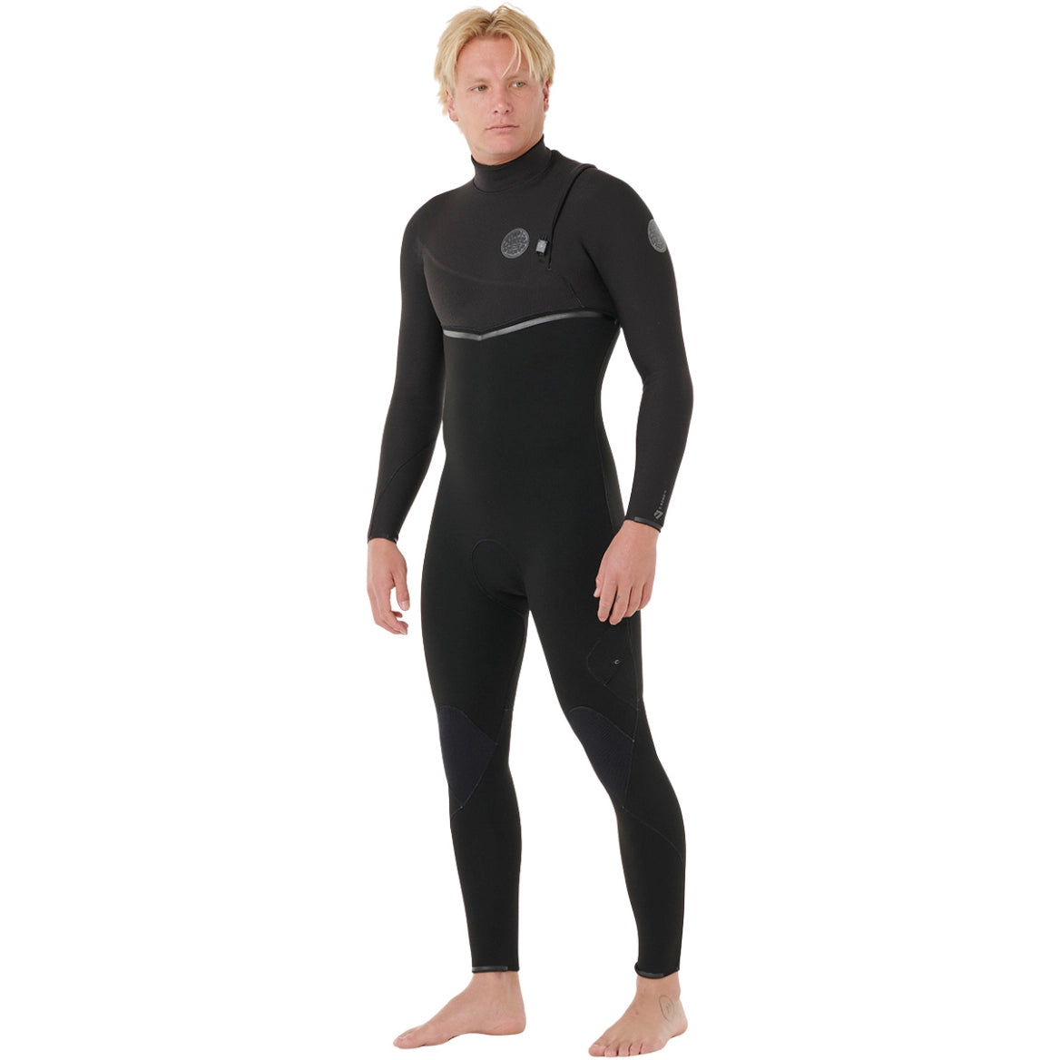 Rip Curl - E-Bomb 3/2 Zip Free Wetsuit | Black