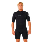 Rip Curl - Mens Trad 2mm Back Zip Shorty Wetsuit | Black