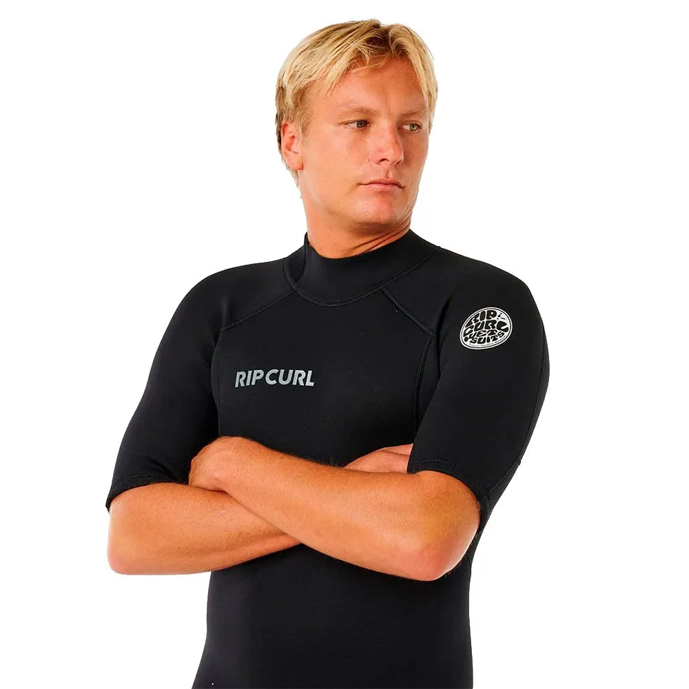 Rip Curl - Mens Trad 2mm Back Zip Shorty Wetsuit | Black