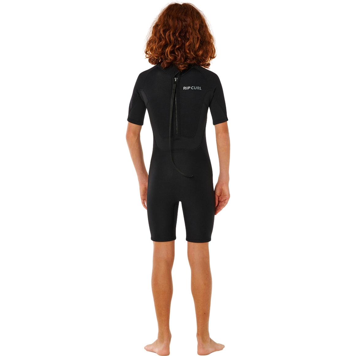 Rip Curl - Kids Trad 2mm Back Zip Shorty Wetsuit | Black