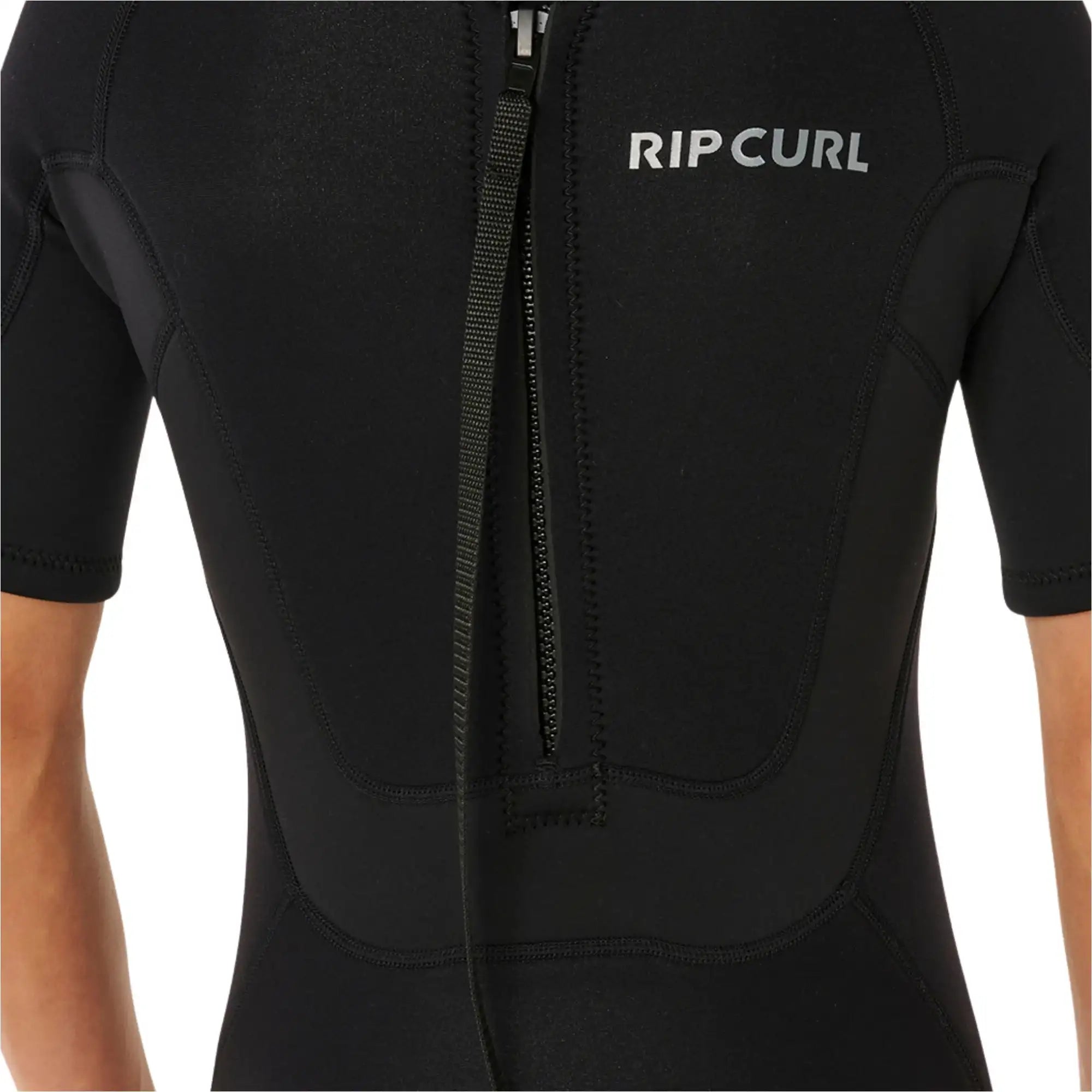 Rip Curl - Kids Trad 2mm Back Zip Shorty Wetsuit | Black