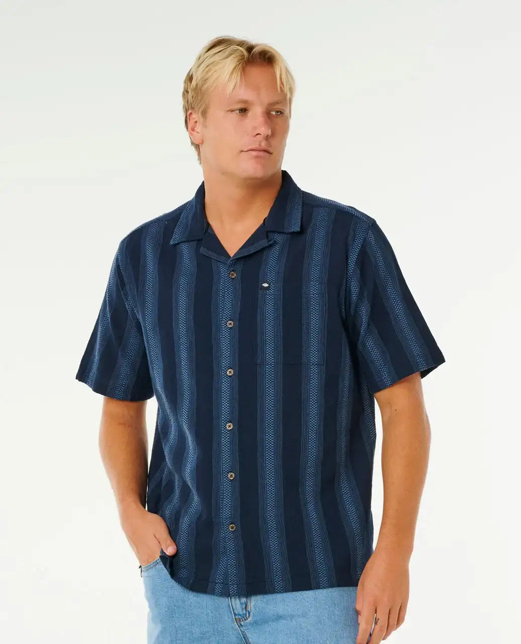 Rip Curl - Classic Surf Weaver S/S Shirt | Dark Navy