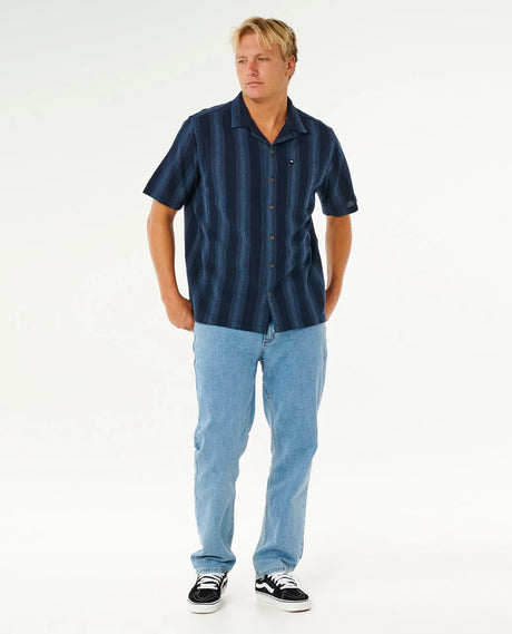 Rip Curl - Classic Surf Weaver S/S Shirt | Dark Navy