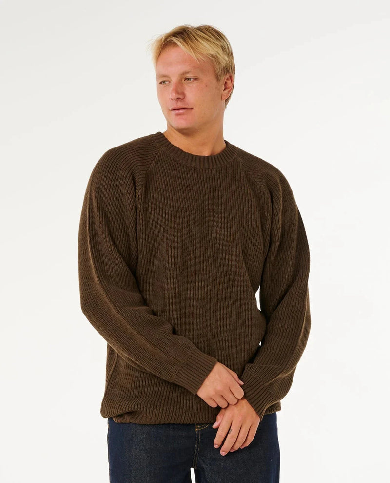Rip Curl - Premium Surf Knit Crew | Coffee