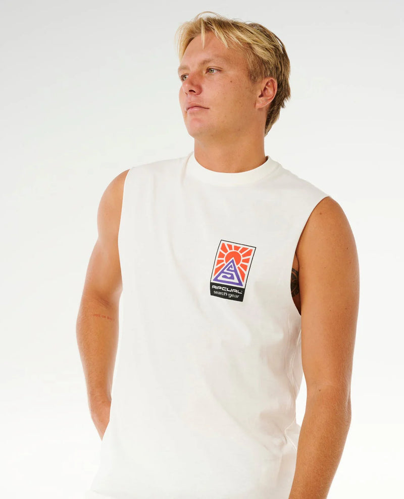 Rip Curl - Search Dawn Muscle Tee | Bone