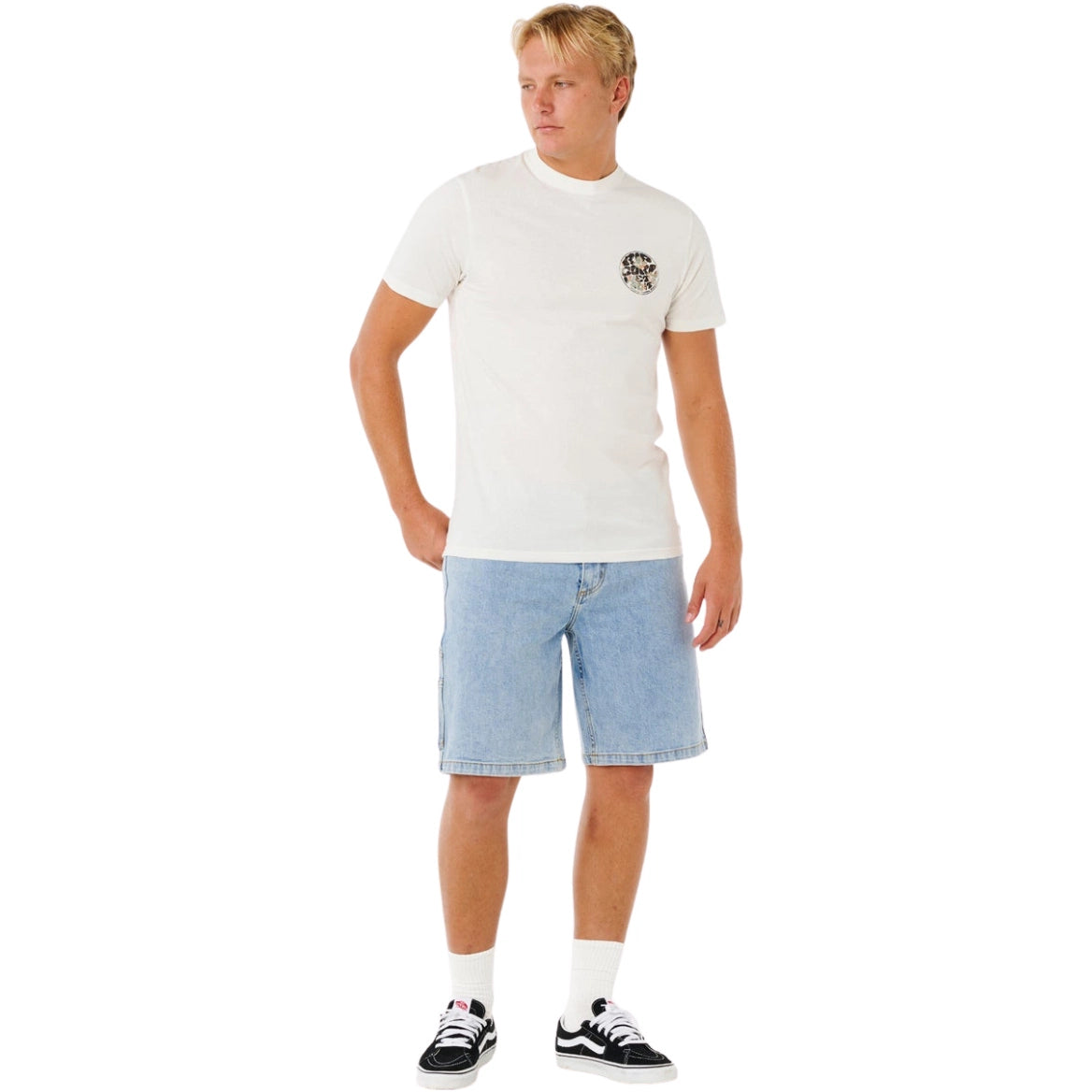 Rip Curl - Wettie Passage Icon Tee | BONE