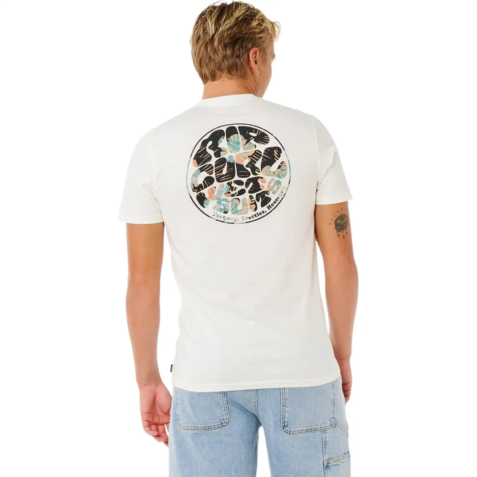 Rip Curl - Wettie Passage Icon Tee | BONE