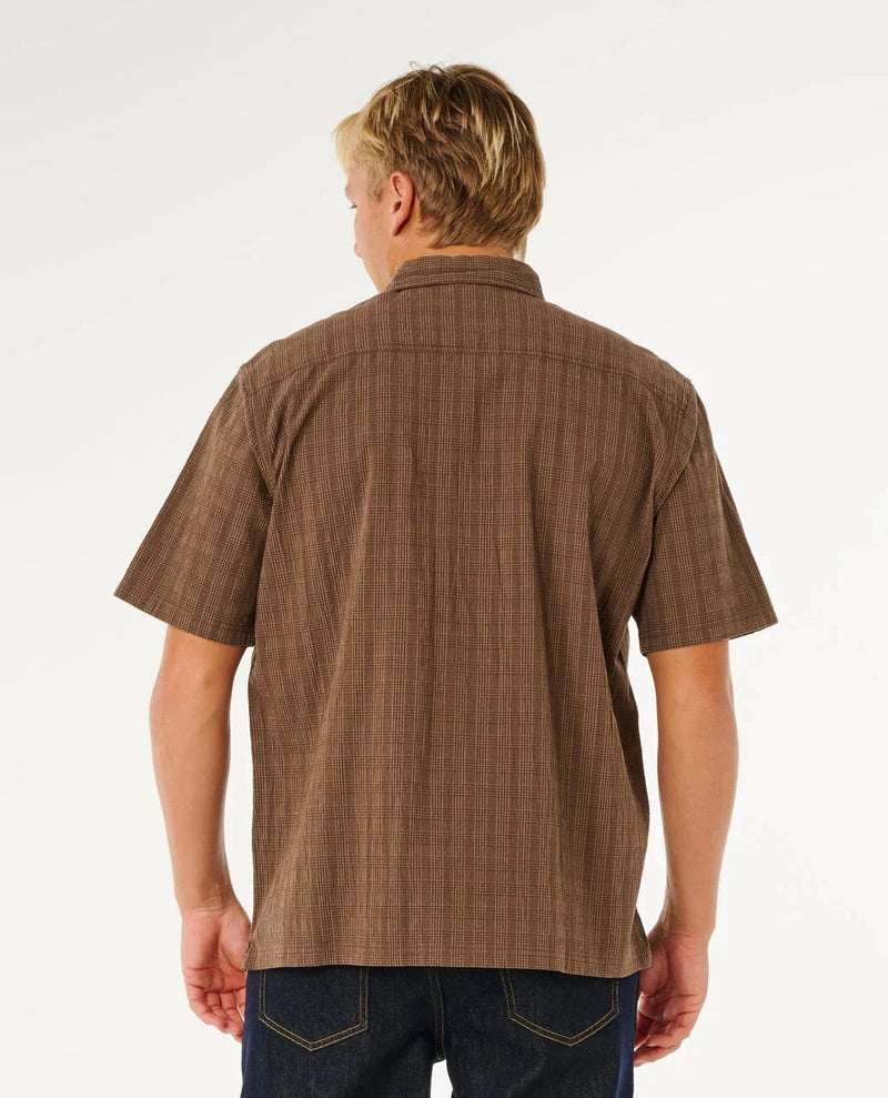 Rip Curl - Premium Surf Check S/S Shirt | Coffee