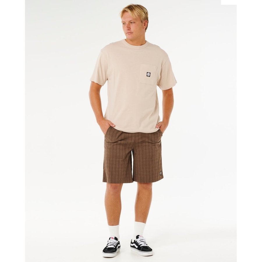 Rip Curl - Premium Surf Check Volley | Coffee