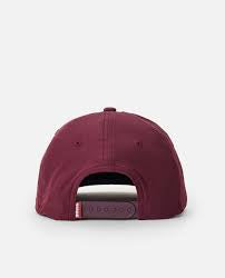 Rip Curl - Pacific Rinse Flexifit SnapBack Cap | Burgundy