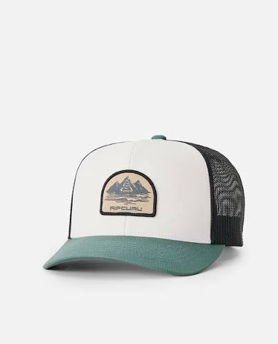 Rip Curl - Custom Curve Trucker | Bone/Aloe