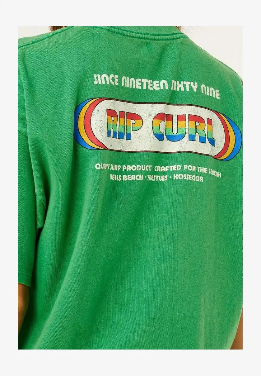 Rip Curl - Surf Revival Heritage Oversized Tee | Bright Green