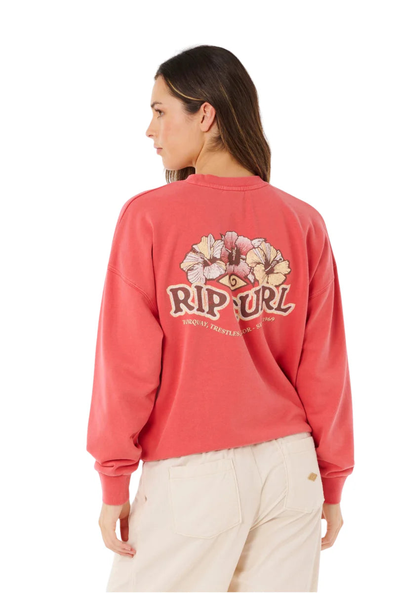 Rip Curl - Bells Heritage Crew | Deep Red