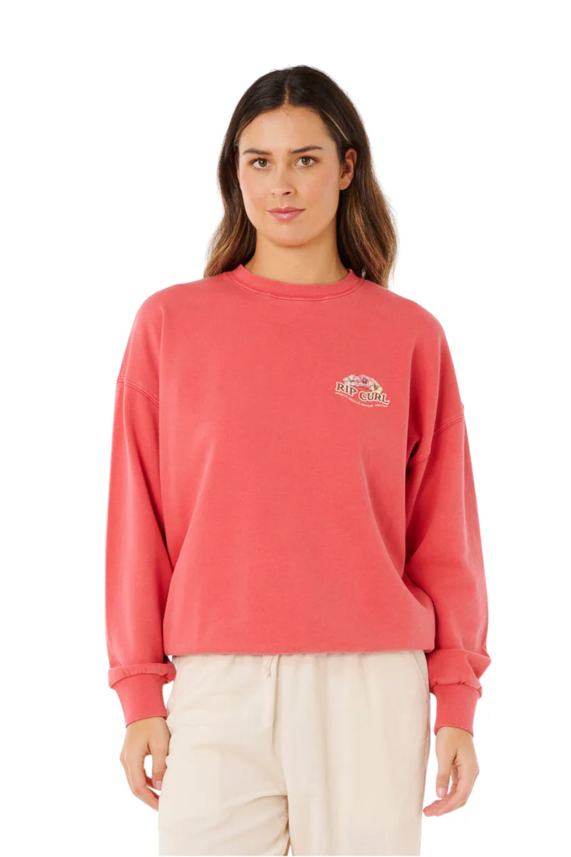 Rip Curl - Bells Heritage Crew | Deep Red