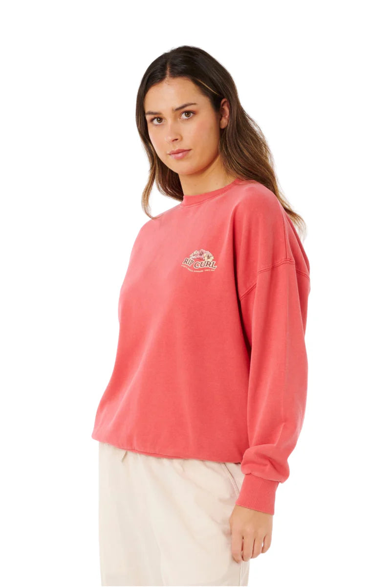 Rip Curl - Bells Heritage Crew | Deep Red