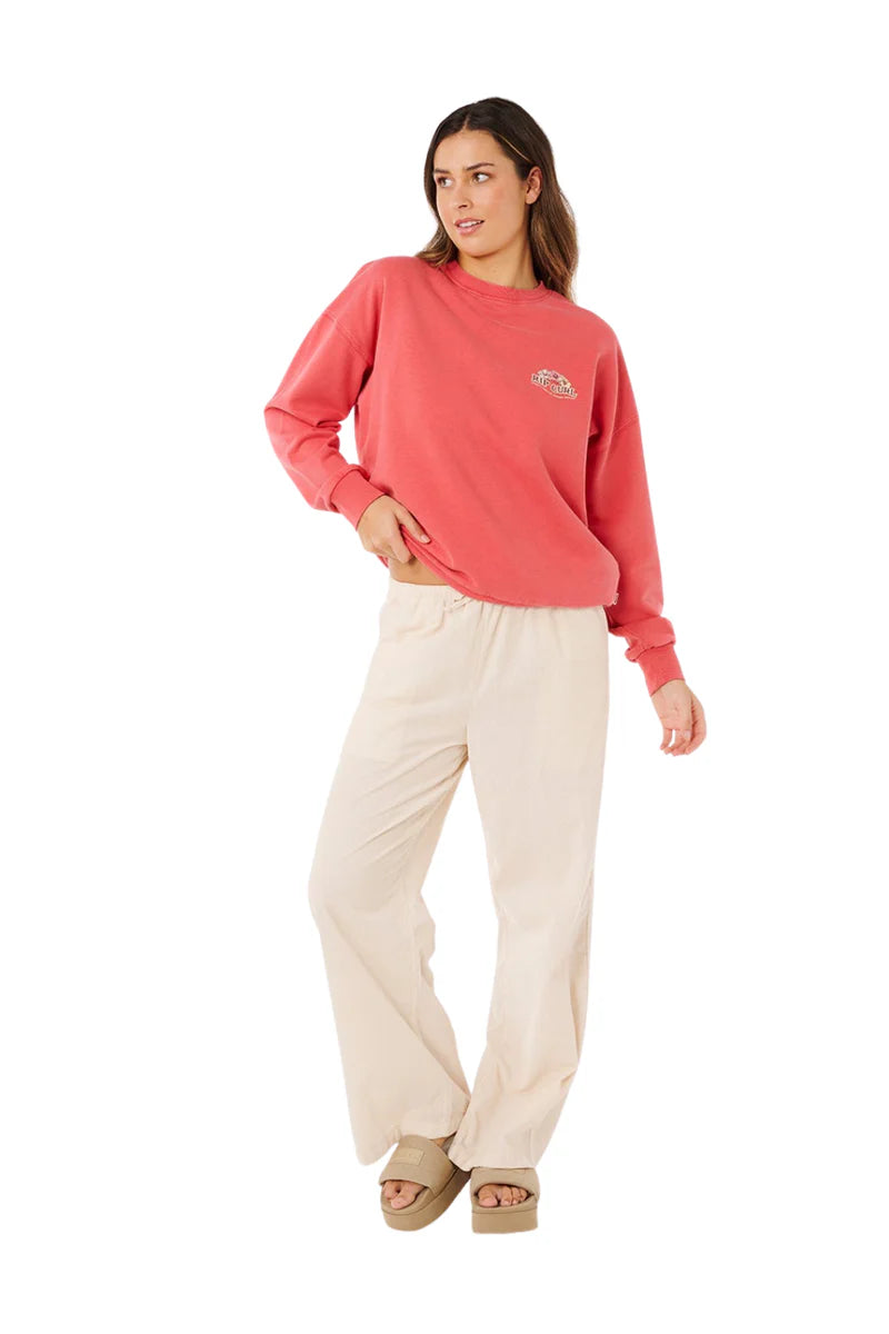 Rip Curl - Bells Heritage Crew | Deep Red