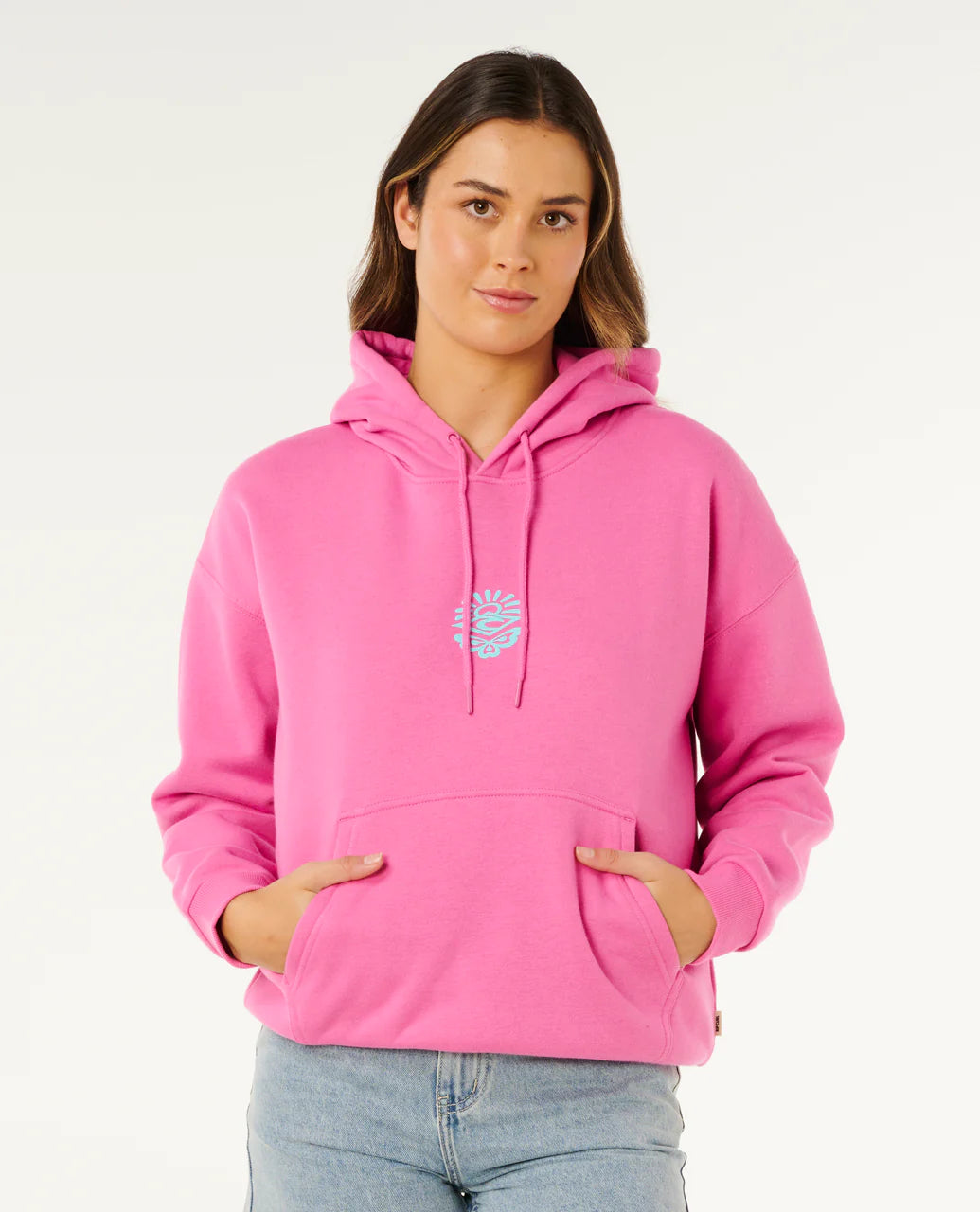 Rip Curl - Icons of Surf Heritage Hoodie | Super Pink