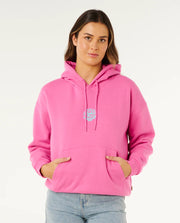 Rip Curl - Icons of Surf Heritage Hoodie | Super Pink