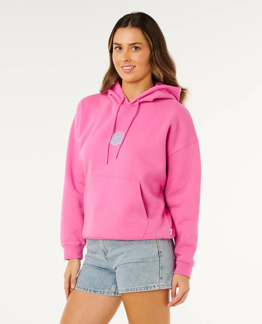 Rip Curl - Icons of Surf Heritage Hoodie | Super Pink