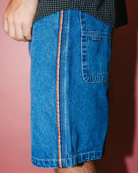 Rusty Flip Daddy 2.0 Jort | Middy Blue