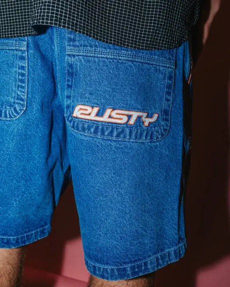 Rusty Flip Daddy 2.0 Jort | Middy Blue