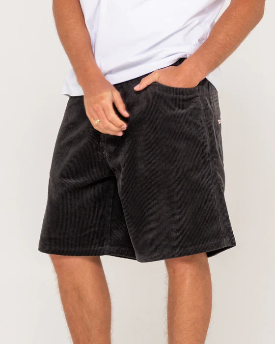 Rusty - Flip Daddy Cord Shorts | Coal
