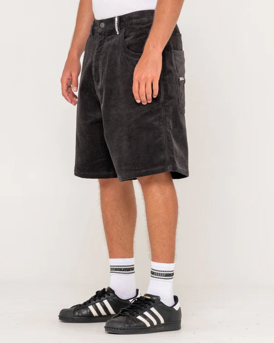Rusty - Flip Daddy Cord Shorts | Coal