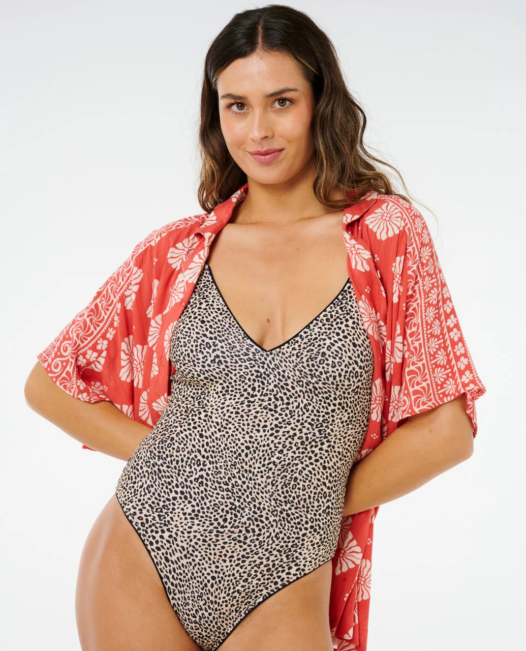Rip Curl - Ventura Viscose S/S Shirt | Red