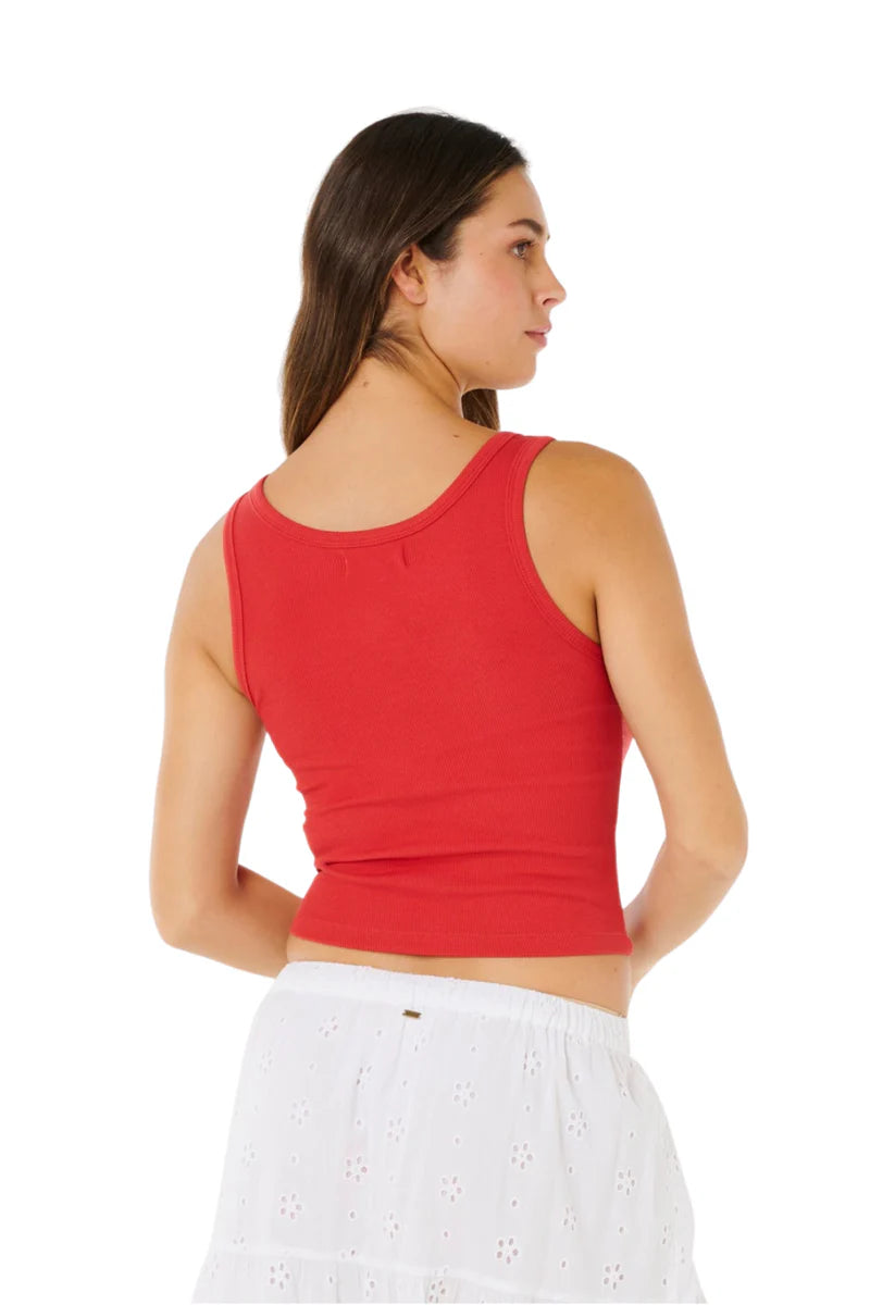 Rip Curl - Bells Tank | Deep Red