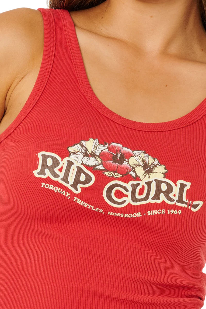Rip Curl - Bells Tank | Deep Red