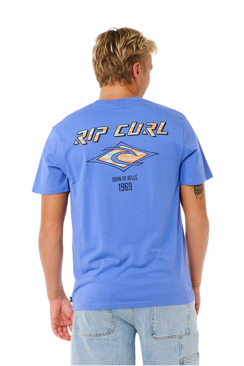 Rip Curl - Fade Out Icon Tee | Blue Haze