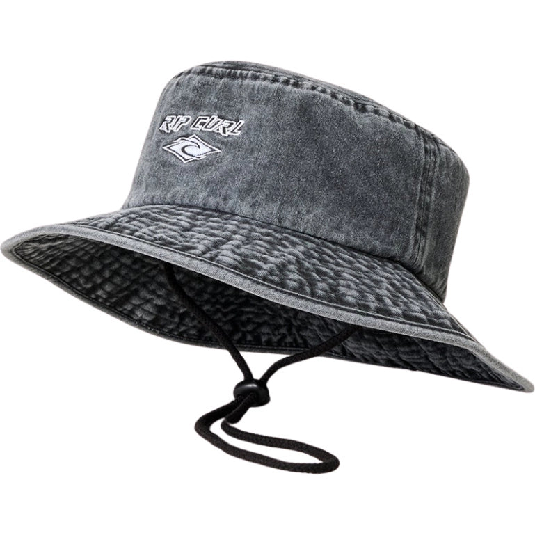 Rip Curl - Premium Surf UPF Sun Hat | Washed Black/Black
