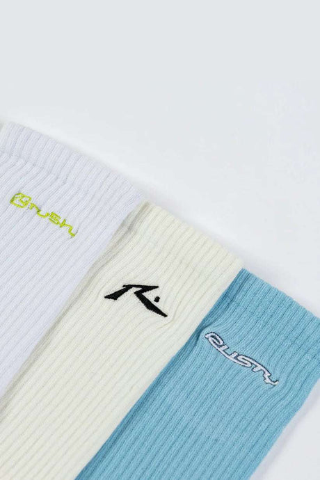 Rusty - Repeat Crew Socks | Mid Calf x4 Multi Pack