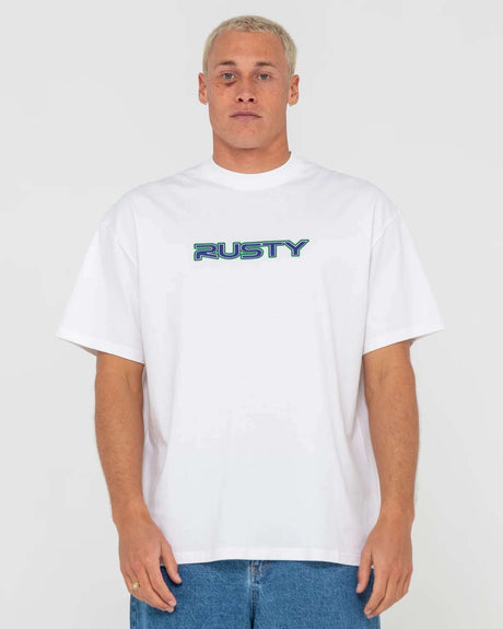 Rusty - You Know Short Sleeve Tee | White
