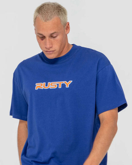 Rusty - You Know Short Sleeve Tee | Marazine Blue