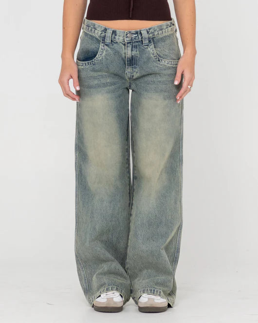 Rusty - Flip Mommy Low Rise Tapeless Denim Jean | Dirty Dawg