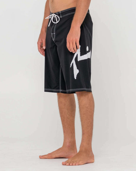 Rusty - Fixed Competition Revolution Boardshort | Black