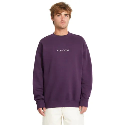 Volcom Stone | Crew Fleece | Grape Royale