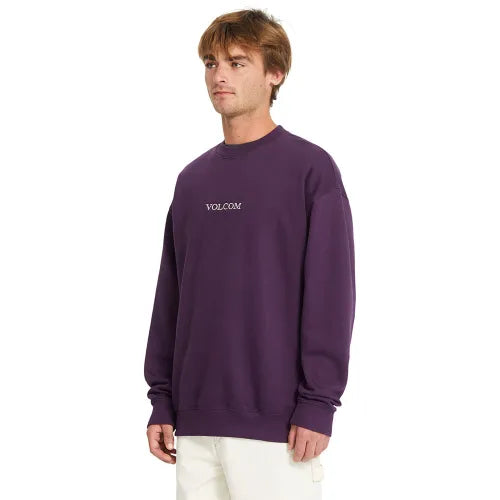 Volcom Stone | Crew Fleece | Grape Royale