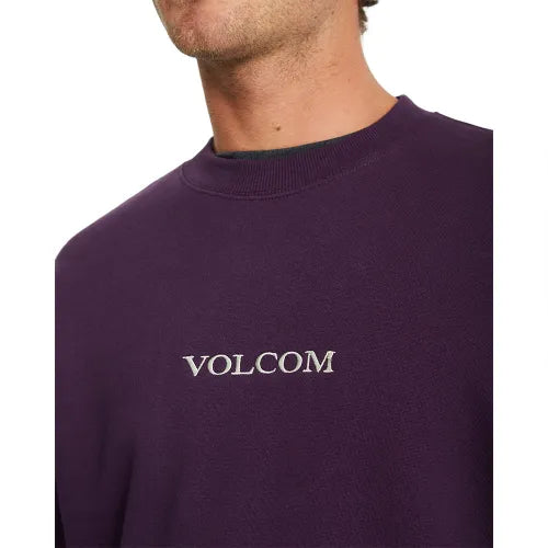 Volcom Stone | Crew Fleece | Grape Royale