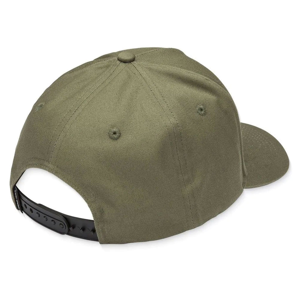 Volcom | Embossed Stone Adjustable Hat | Light Olive